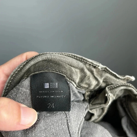 Flying Monkey Jeans | Flying Monkey Skinny Jeans | Skinny Jeans | Olive Green - Picture 8 of 8